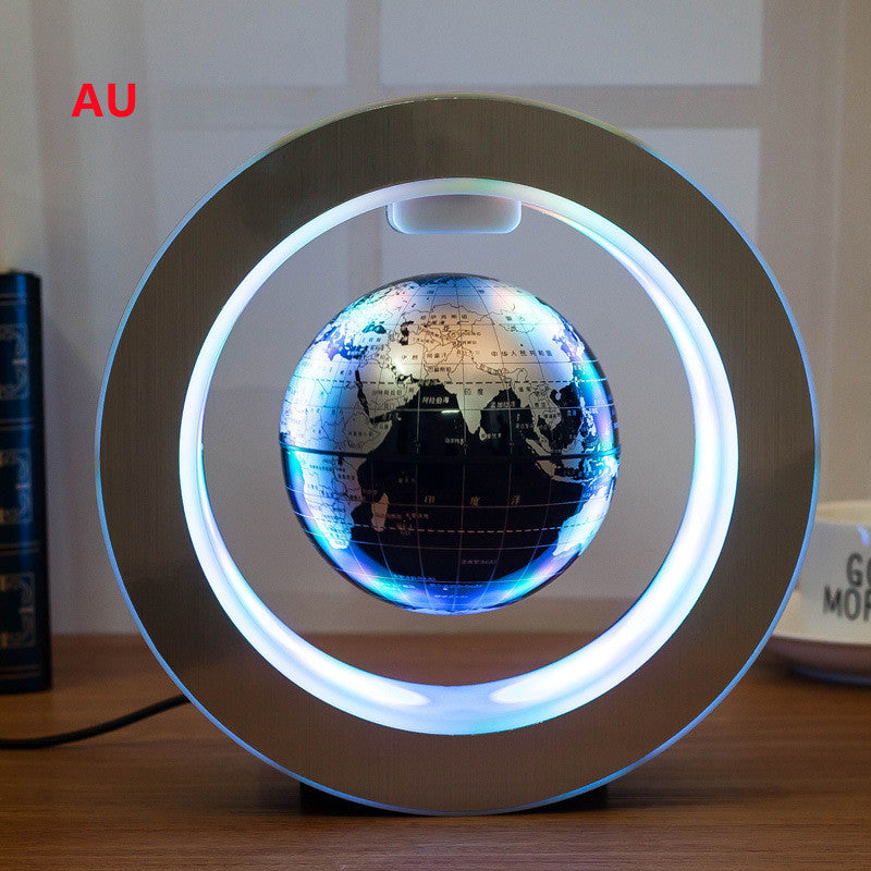 LED Weltkarte Schwebender Globus | Magnetische Levitation Lampe NOOR08