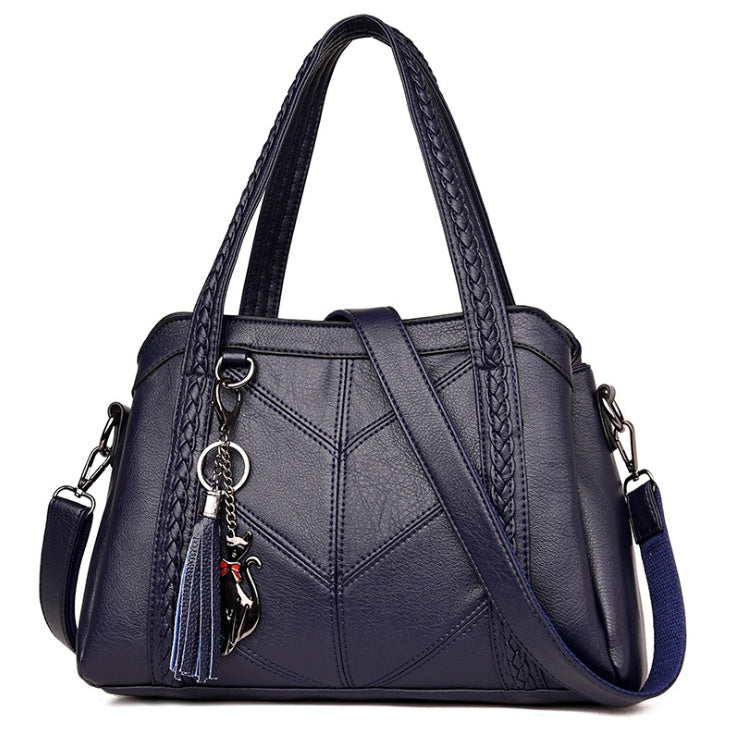 Koreanische Damen Schultertasche | Weiches Leder Große Kapazität NOOR08