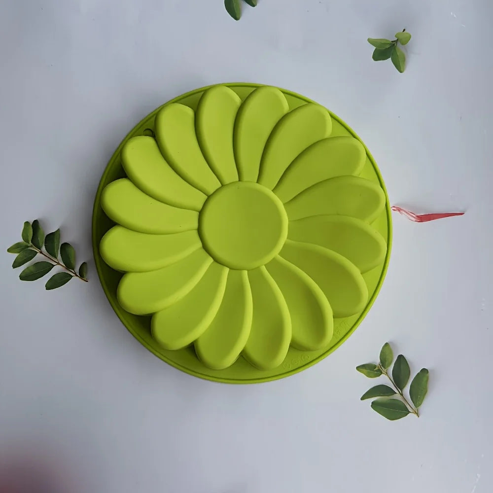 Sunflower Silicone Baking Mold - Versatile Kitchen Tray for Cake, Bread & Chocolate