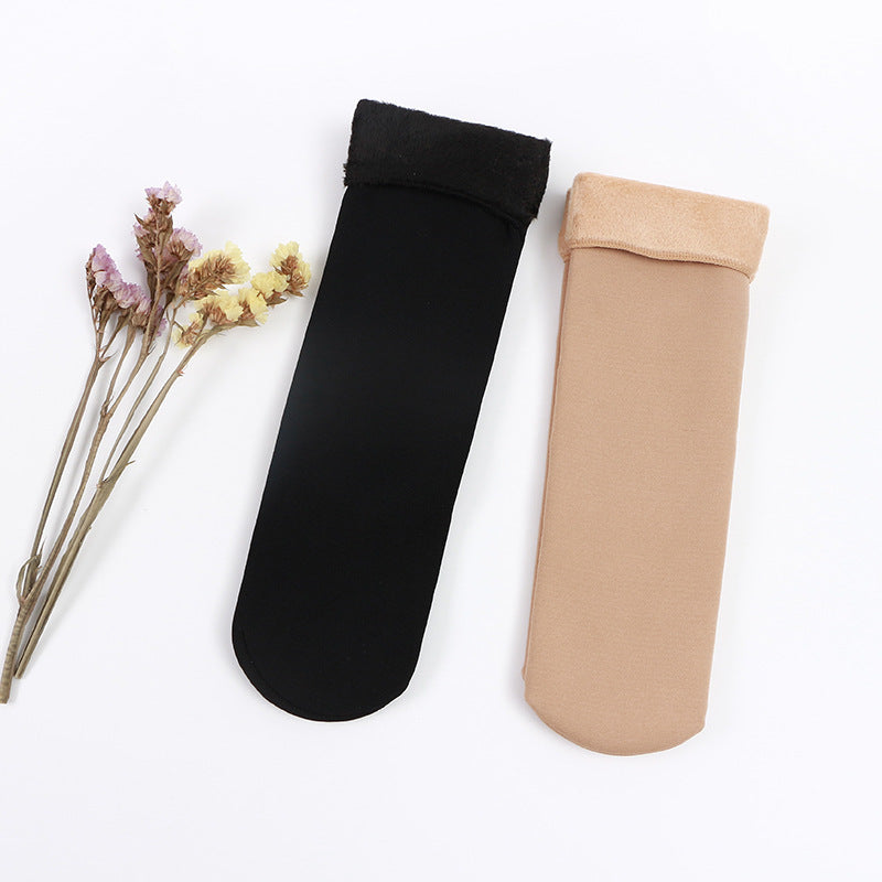 Dicke Wintersocken für Damen | Lässige Plüsch-Bodensocken NOOR08