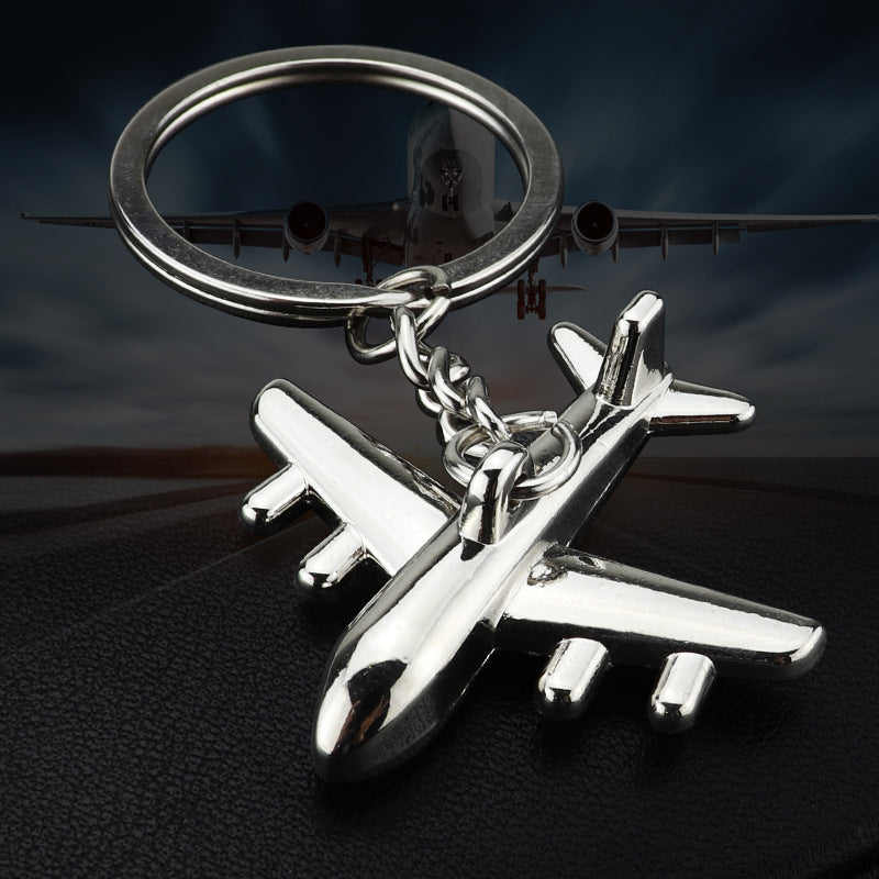 Metall Flugzeug Schlüsselanhänger | Herren-Modell-Schlüsselring NOOR08