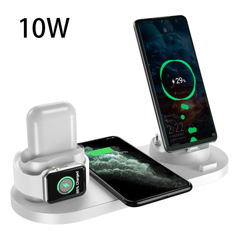 6-in-1 Kabelloses Ladegerät | Schnelle Ladestation für iPhone & Watch NOOR08