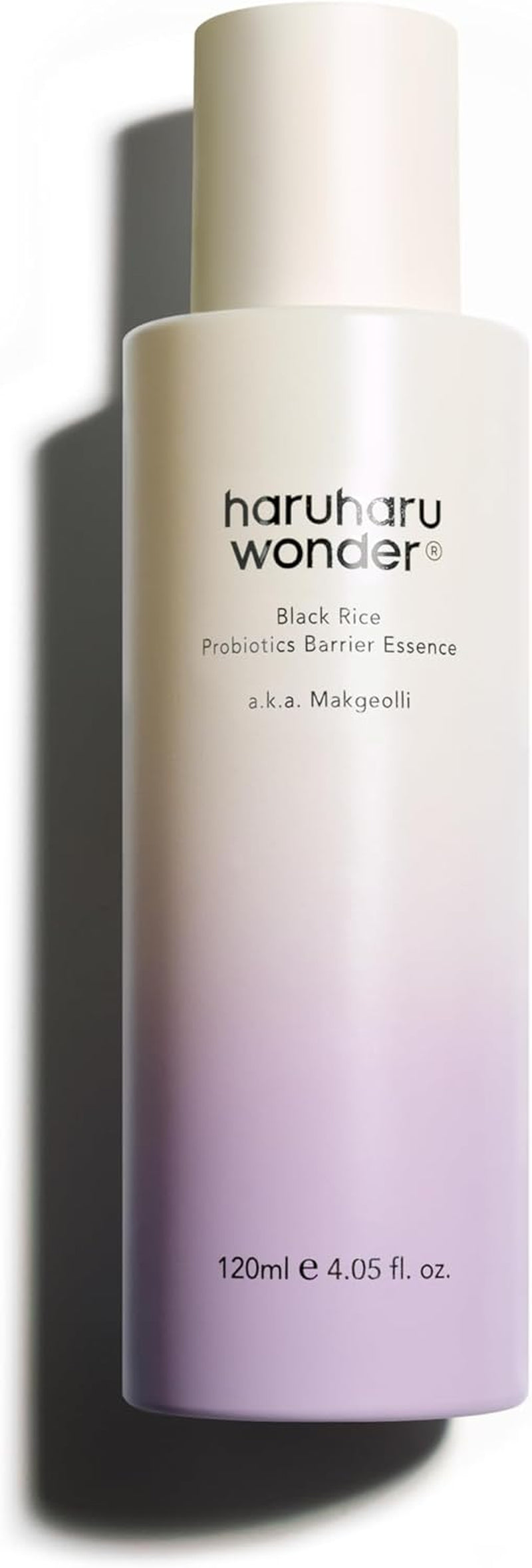 Haruharu Wonder Black Rice Probiotics Barrier Essence 120Ml, Essence Toner Zur Stärkung Der Hautbarriere Mit Ceramiden, Fermentierten Inhaltsstoffen, Beruhigend, Feuchtigkeitsspendend, Aufpolsternd