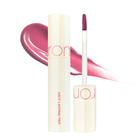 Ein glänzender Lip Tint mit langer Haltbarkeit. Bietet eine lebendige, transparente Farbe und spendet den Lippen Feuchtigkeit. Farbe: #28 Bare Fig.

