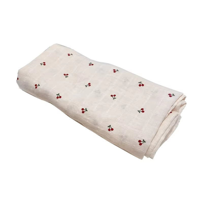 Baby Infant Blanket Swaddle Newborn Soft Organic Gauze Wrap Bath Towel Bedding