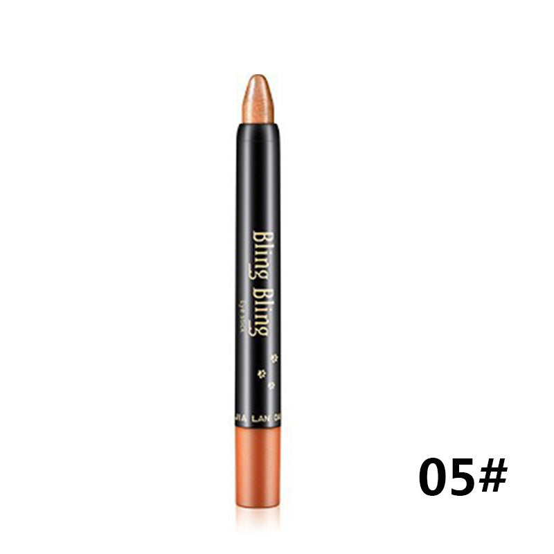 Perlmutt Lidschattenstift Wasserdicht, 15 Farben, Langanhaltend NOOR08