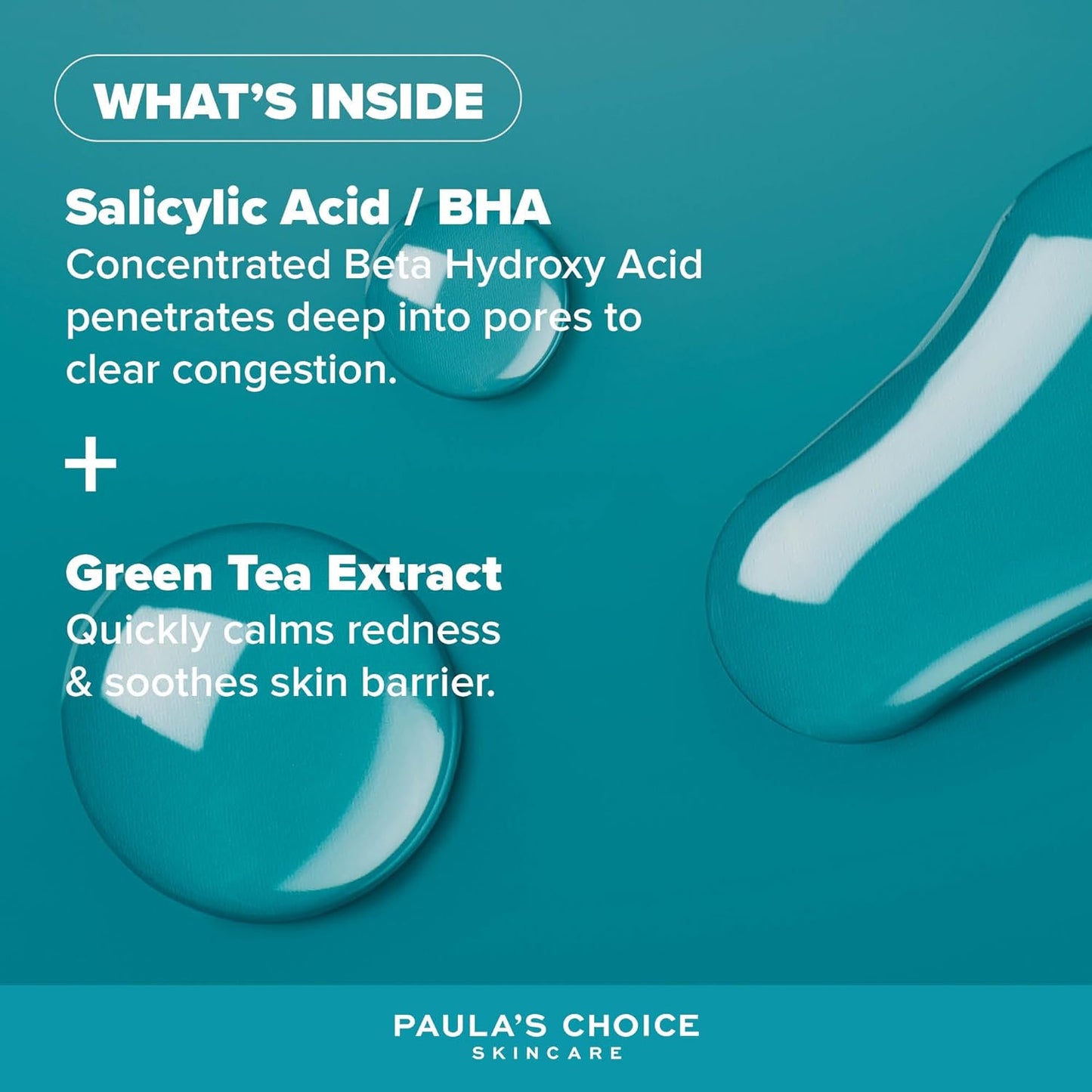 Paula'S Choice SKIN PERFECTING 2% BHA Liquid Peeling - Gesichtspeeling Mit Salicylsäure - Bekämpft Unreine Haut & Mitesser - Verkleinert Poren Sichtbar - Mischhaut, Fettige & Akne Haut - 30 Ml