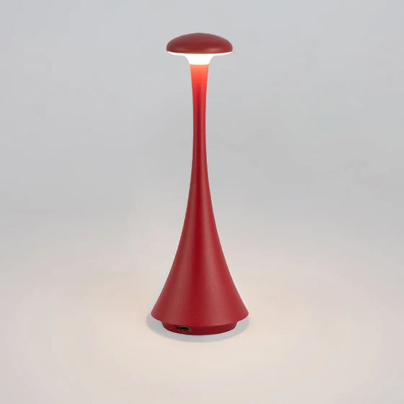 Designer Mushroom Touch Lamp - Cordless LED Bedside Atmosphere Light