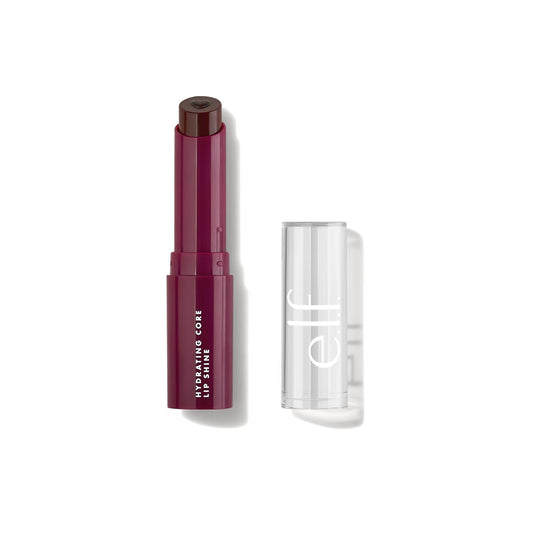 E.L.F. Hydrating Core Lip Shine, Pflegender & Nährender Lippenbalsam, Getönter Lippenpflegestift, Vegan & Tierversuchsfrei, Ecstatic, 2,8 G