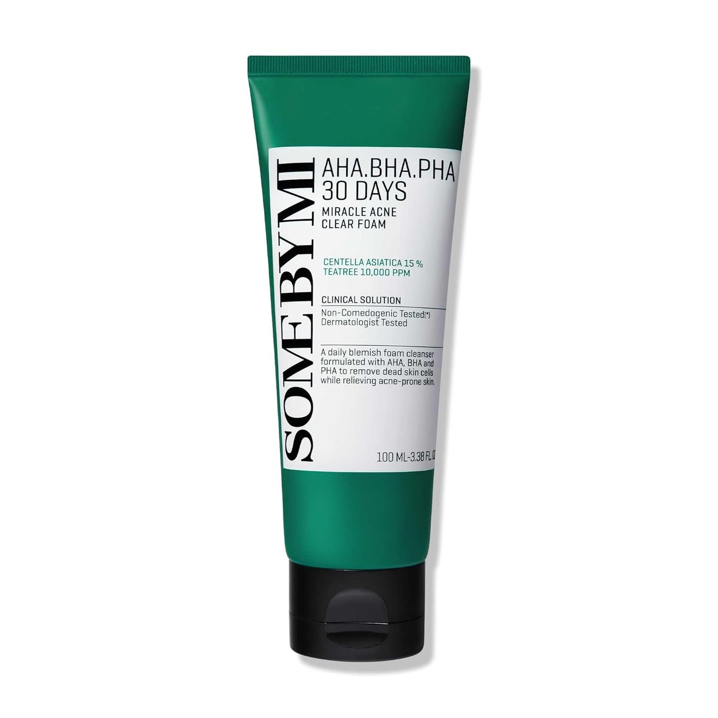 SOME by MI AHA BHA PHA Reinigungsschaum 100Ml – Exfolierender Cleanser Mit Salicylsäure & Teebaum – Porentiefe Gesichtsreinigung Gegen Akne & Unreinheiten – Koreanische Hautpflege Für Klare Haut