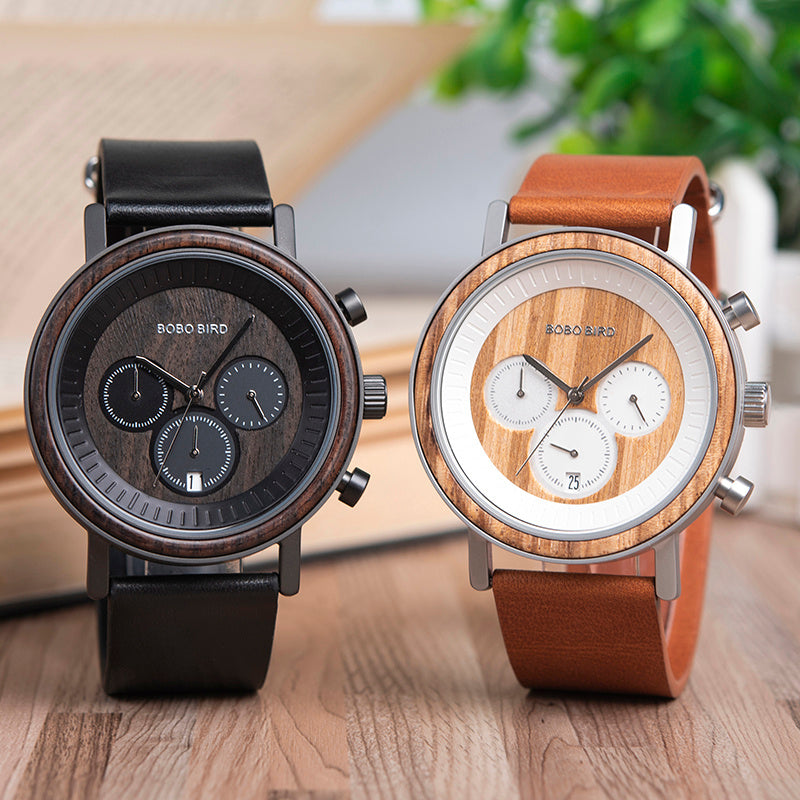 Herren Chronograph-Uhr | Wasserdicht & Quarzwerk