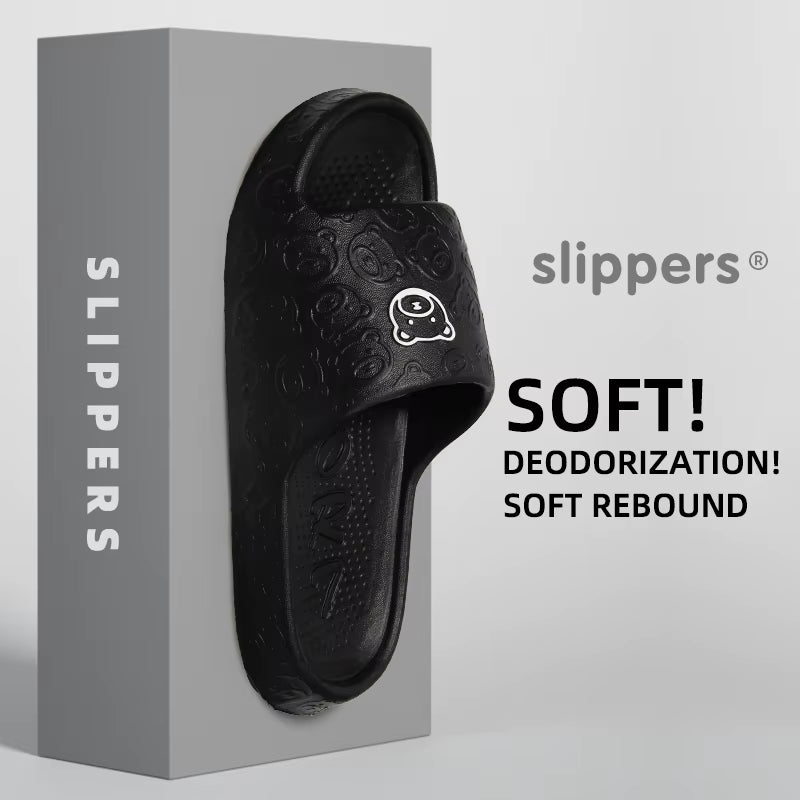 Women's Non-Slip EVA Indoor Slippers - Bathroom Home Sandals