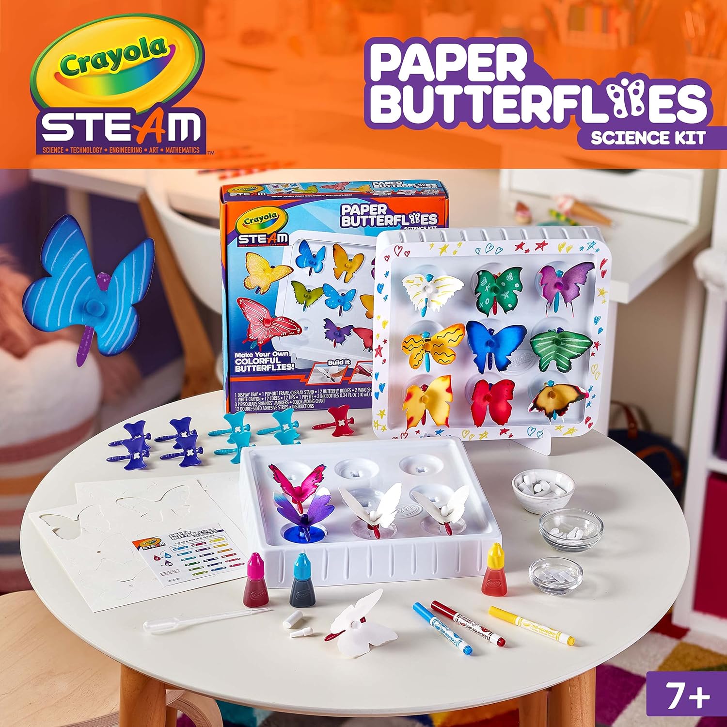 Crayola Paper Butterfly Science Kit | STEAM-Spielzeug für Kinder NOOR08
