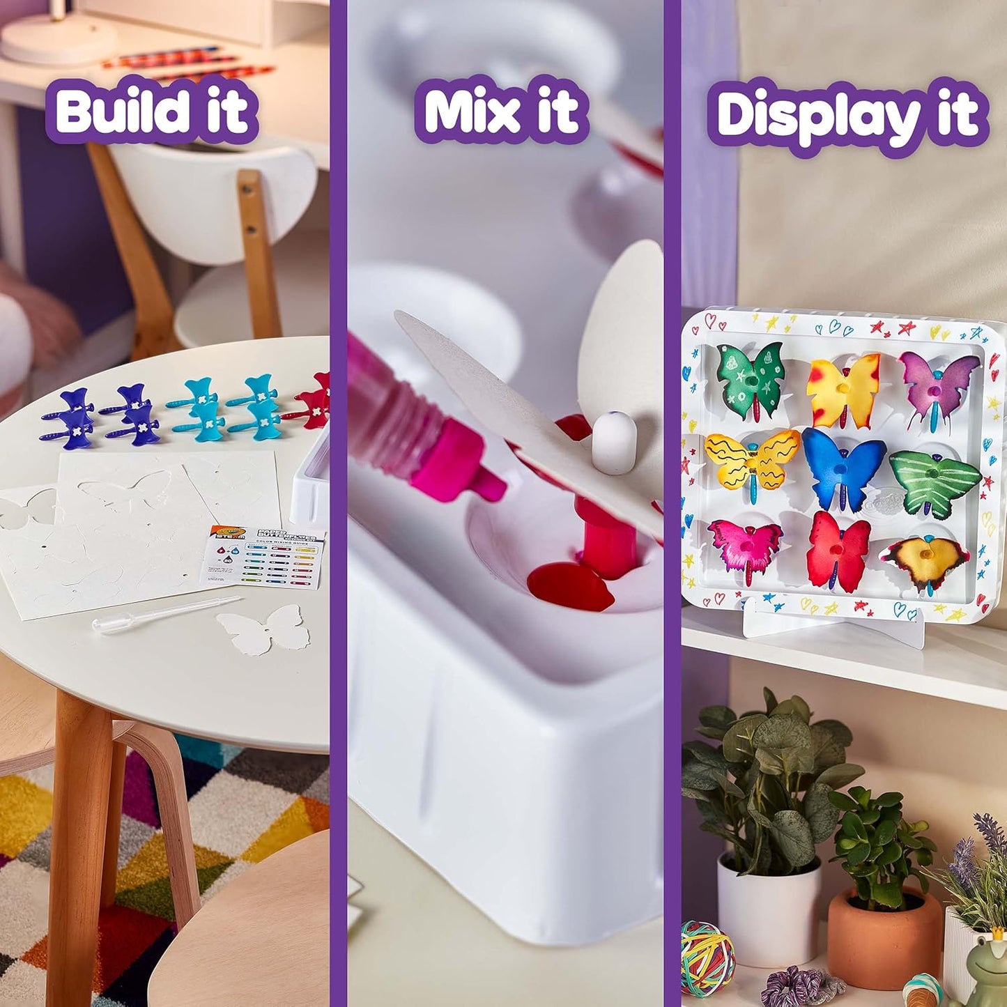 Crayola Paper Butterfly Science Kit | STEAM-Spielzeug für Kinder NOOR08