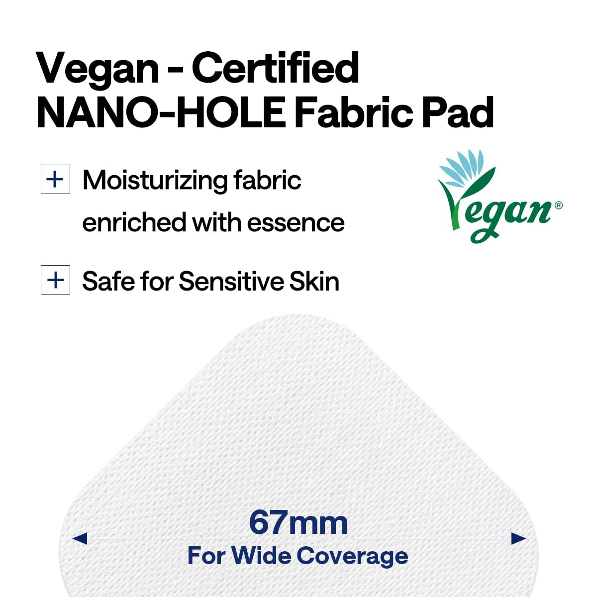 Collagen-Ampullen-Pad - Gesichtswasser Aus Baumwolle Für Hautstraffung Und Wiederherstellung Der Elastizität - Vegane Öko-Seidenpads (100 Stück)