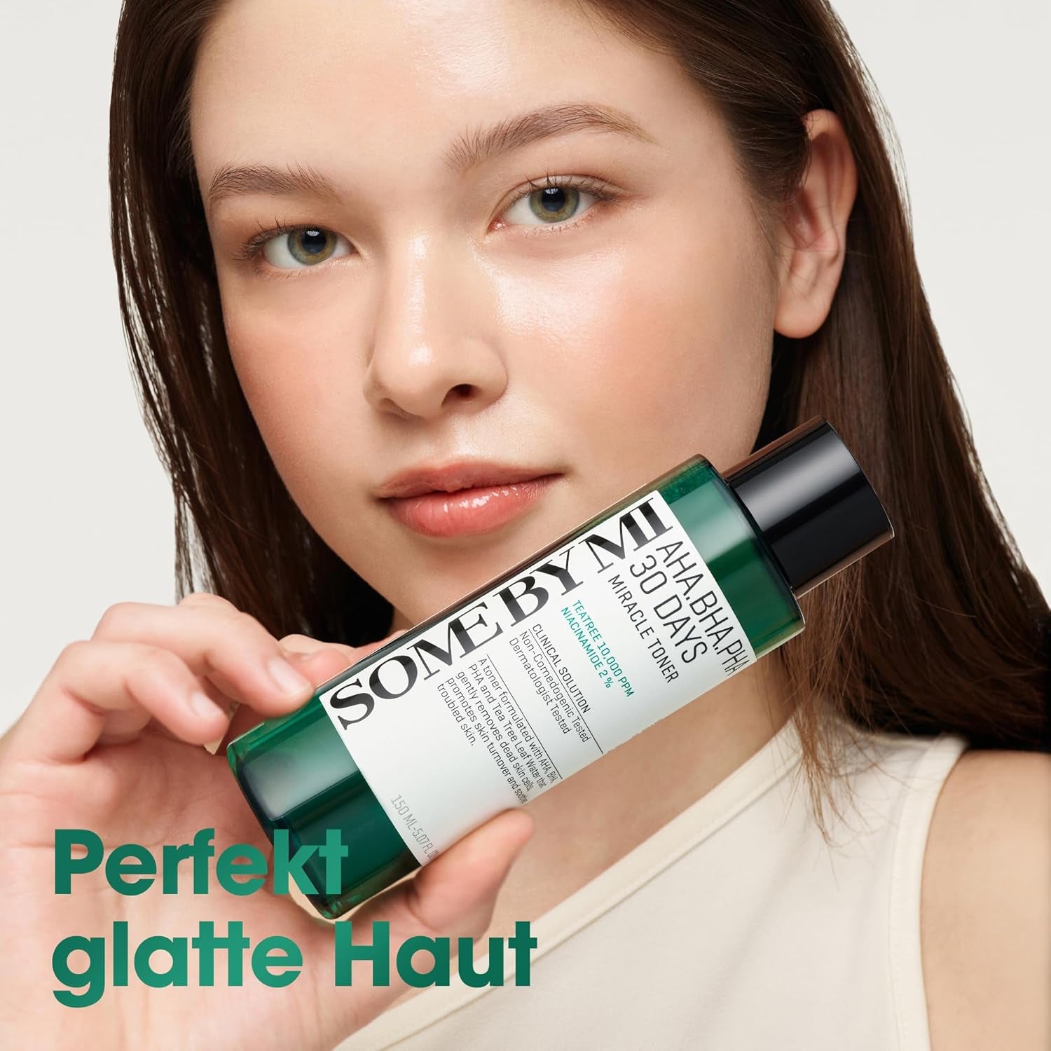 SOME by MI AHA BHA PHA 30 Days Miracle Toner – 150Ml – Exfolierendes Gesichtswasser Mit Salicylsäure Für Alle Hauttypen – Porenpflege & Ölkontrolle Mit 2% Niacinamid – Koreanische Hautpflege