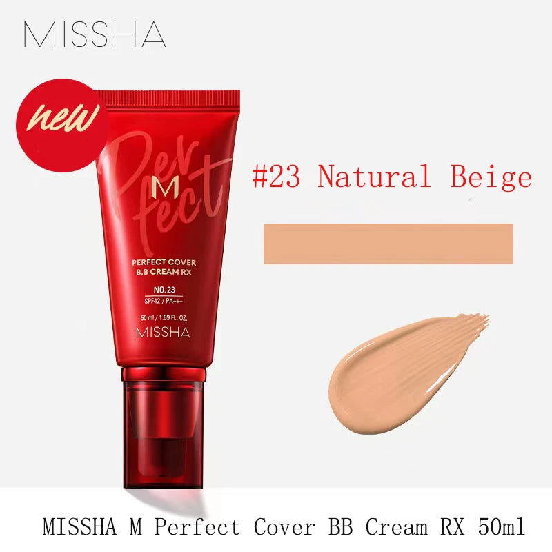 K-Beauty MISSHA M Perfect Cover BB Cream SPF 42 PA+++ | All-in-One Foundation Alternative