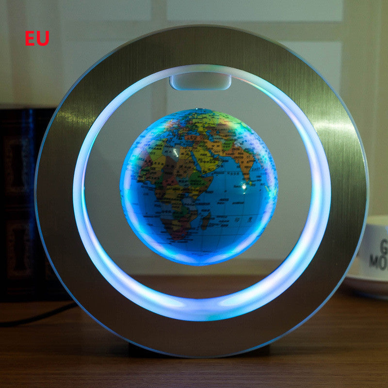 LED Weltkarte Schwebender Globus | Magnetische Levitation Lampe NOOR08