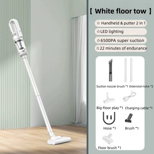 6500Pa Wireless Handheld Vacuum: Compact Cleaner for Car, Home & Office