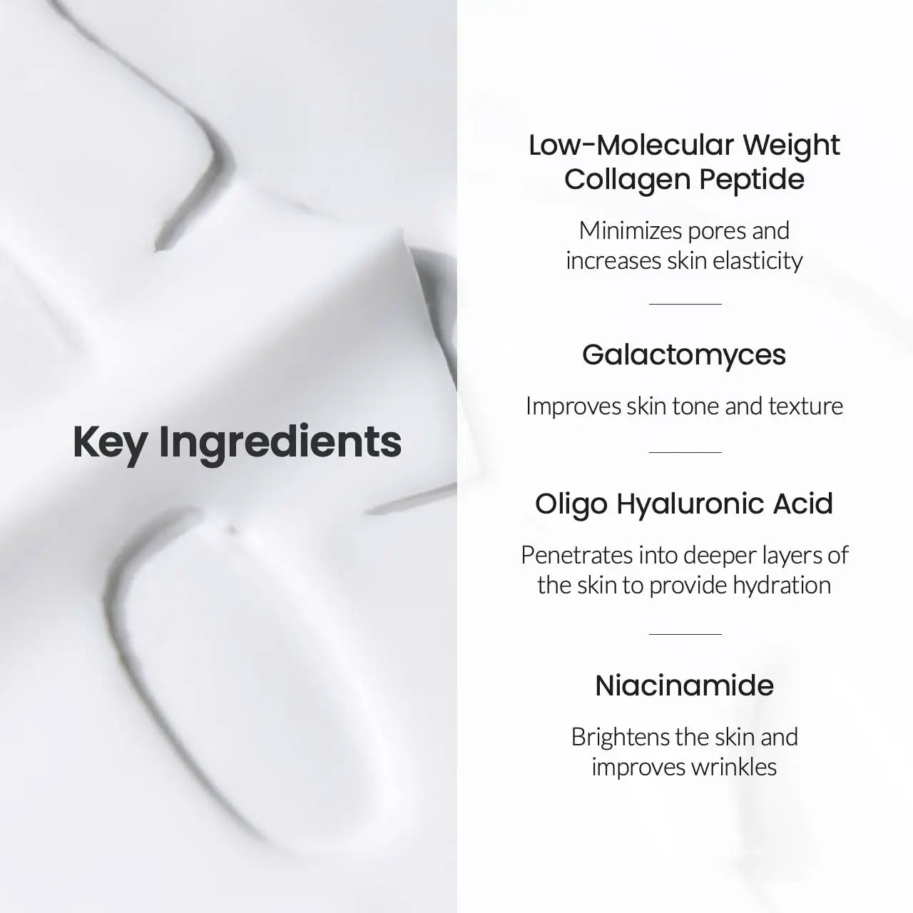 K-Beauty Bio-Collagen Real Deep Mask (4-Pack) | Overnight Hydrogel for Pore, Elasticity & Hydration