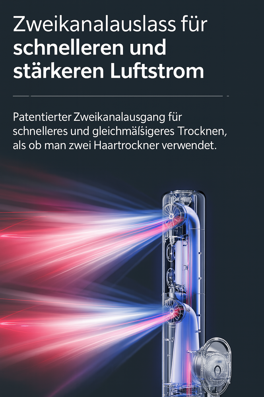 Sinolink Stehender Haartrockner – Freihändig mit BLDC Motor NOOR08
