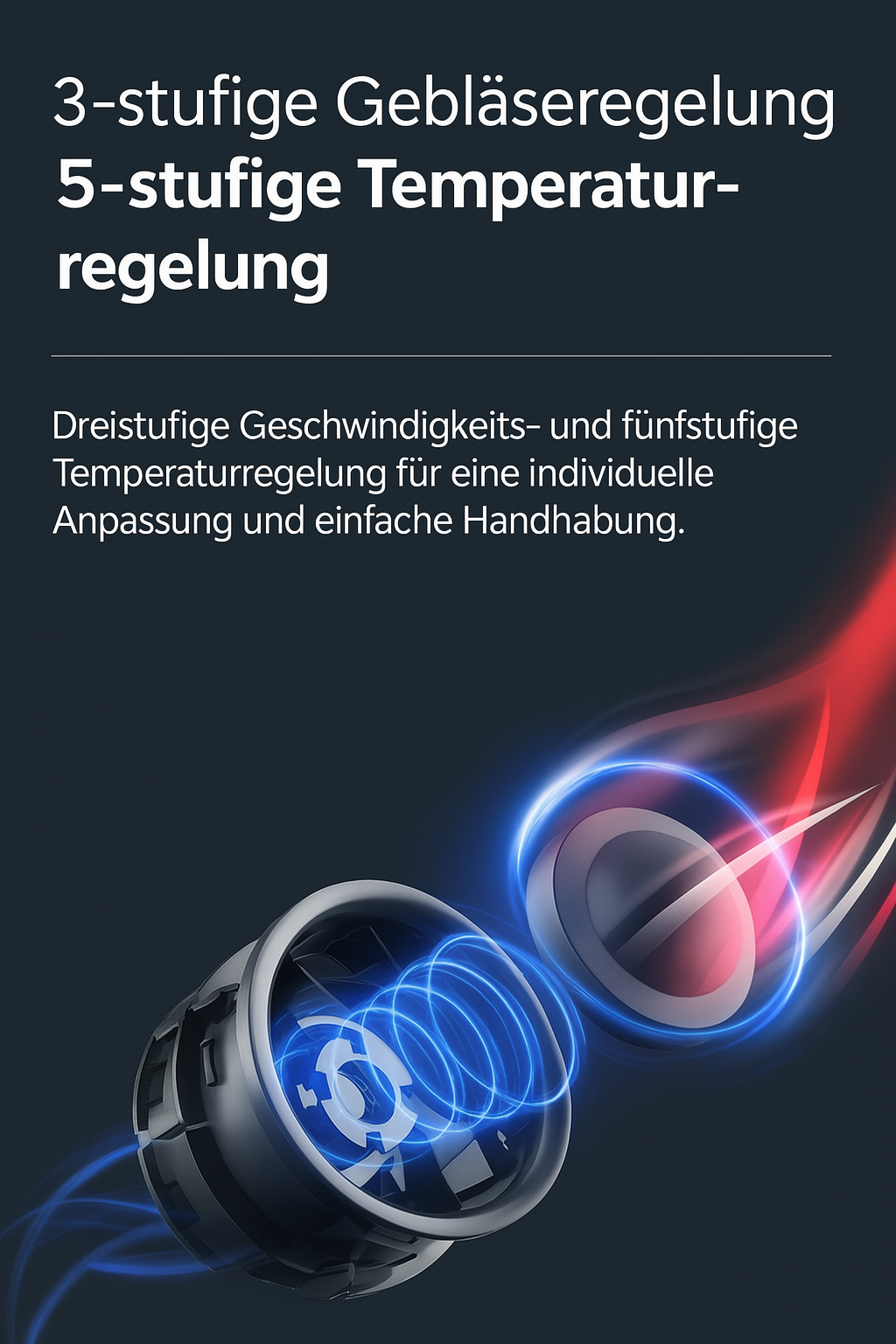 Sinolink Stehender Haartrockner – Freihändig mit BLDC Motor NOOR08
