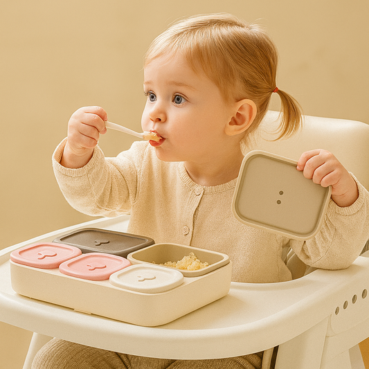 Baby-Essteller aus Silikon | Sicher & Rutschfest für Beikost