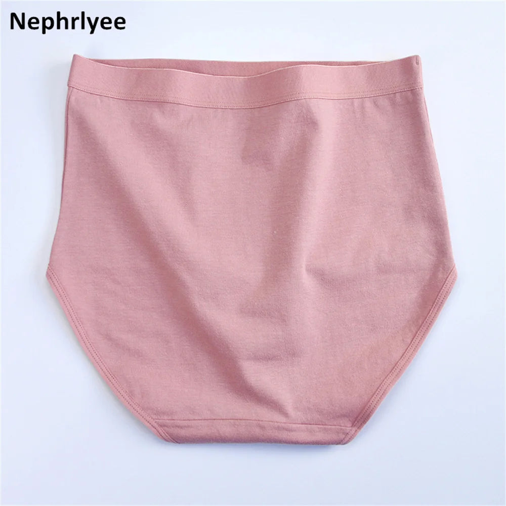 Neue Baumwoll-Panties 2025, weich, atmungsaktiv, Hohe Taille NOOR08