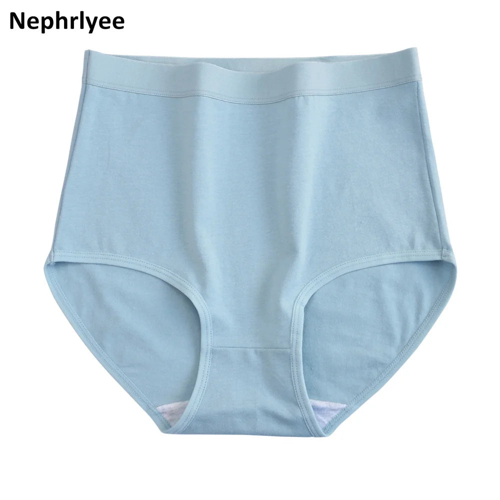 Neue Baumwoll-Panties 2025, weich, atmungsaktiv, Hohe Taille NOOR08