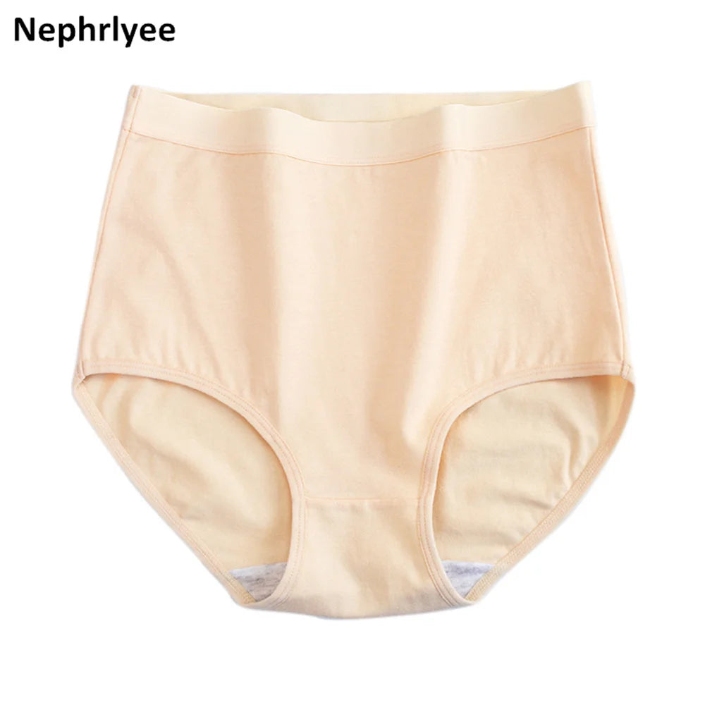 Neue Baumwoll-Panties 2025, weich, atmungsaktiv, Hohe Taille NOOR08