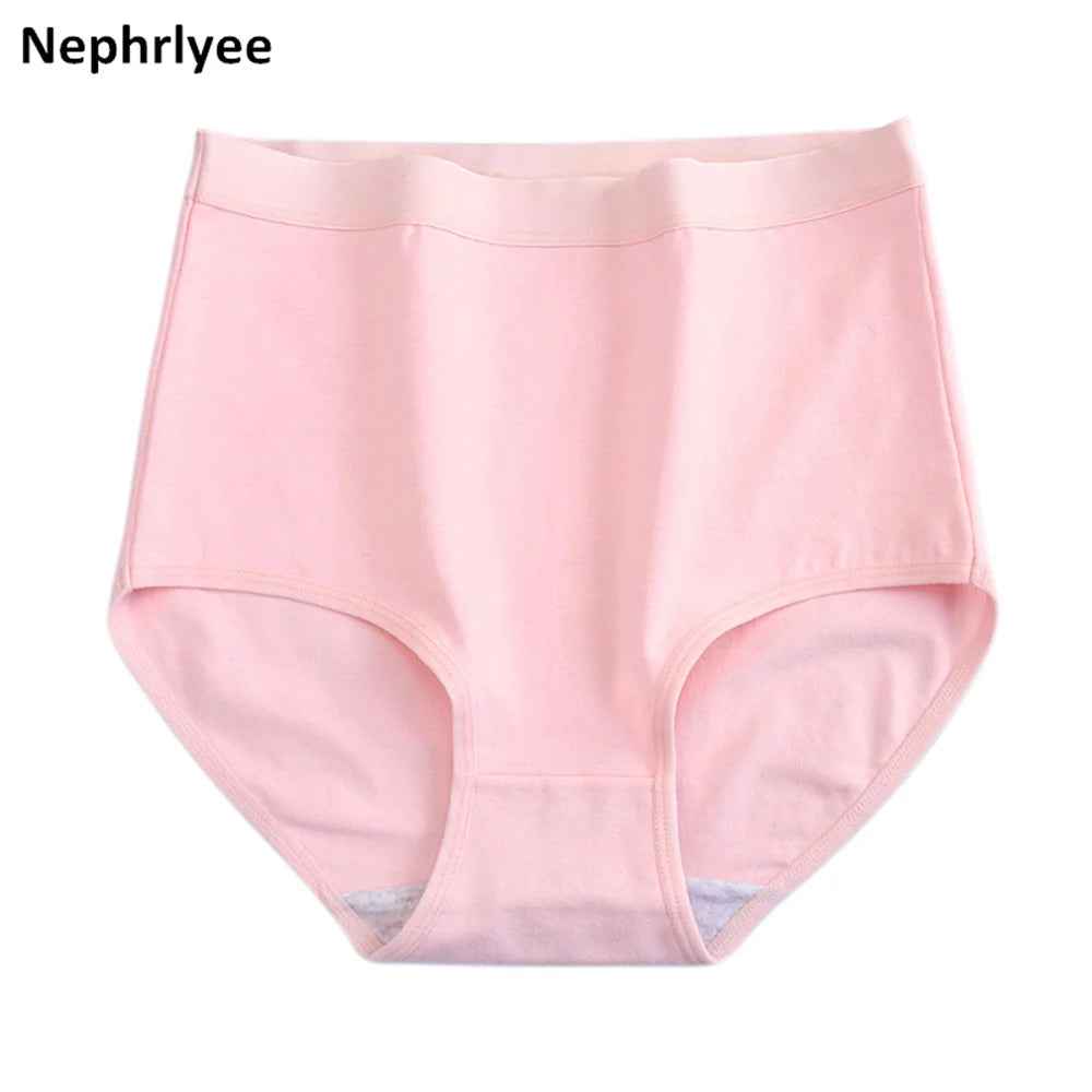 Neue Baumwoll-Panties 2025, weich, atmungsaktiv, Hohe Taille NOOR08