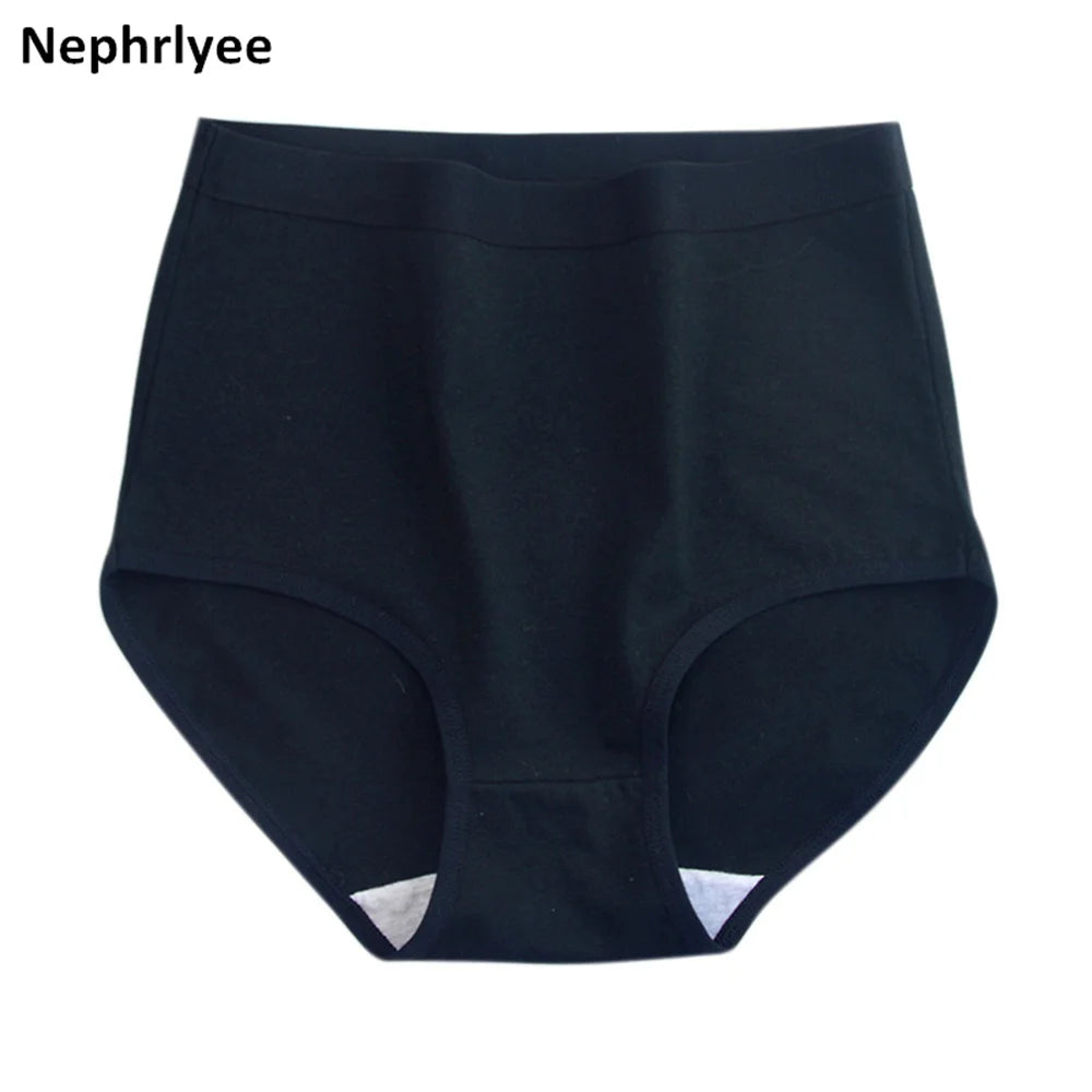 Neue Baumwoll-Panties 2025, weich, atmungsaktiv, Hohe Taille NOOR08