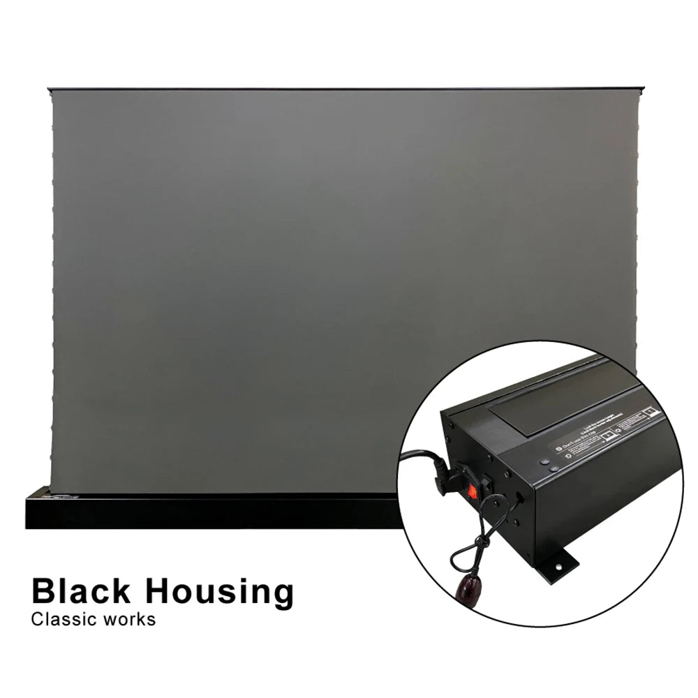 VIVIDSTORM vividstorm 100 inches S electric Floor Screen ALR obsidian 08 projector film screen projector 4k fold screen NOOR08