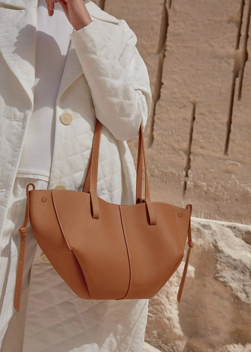 Kleine, modische Tote Bag, Crossbody-Tasche, Shopper NOOR08