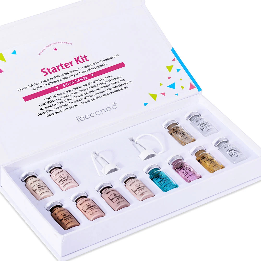BB Glow Anfänger-Kit, Serum mit Niacinamid/Peptiden NOOR08