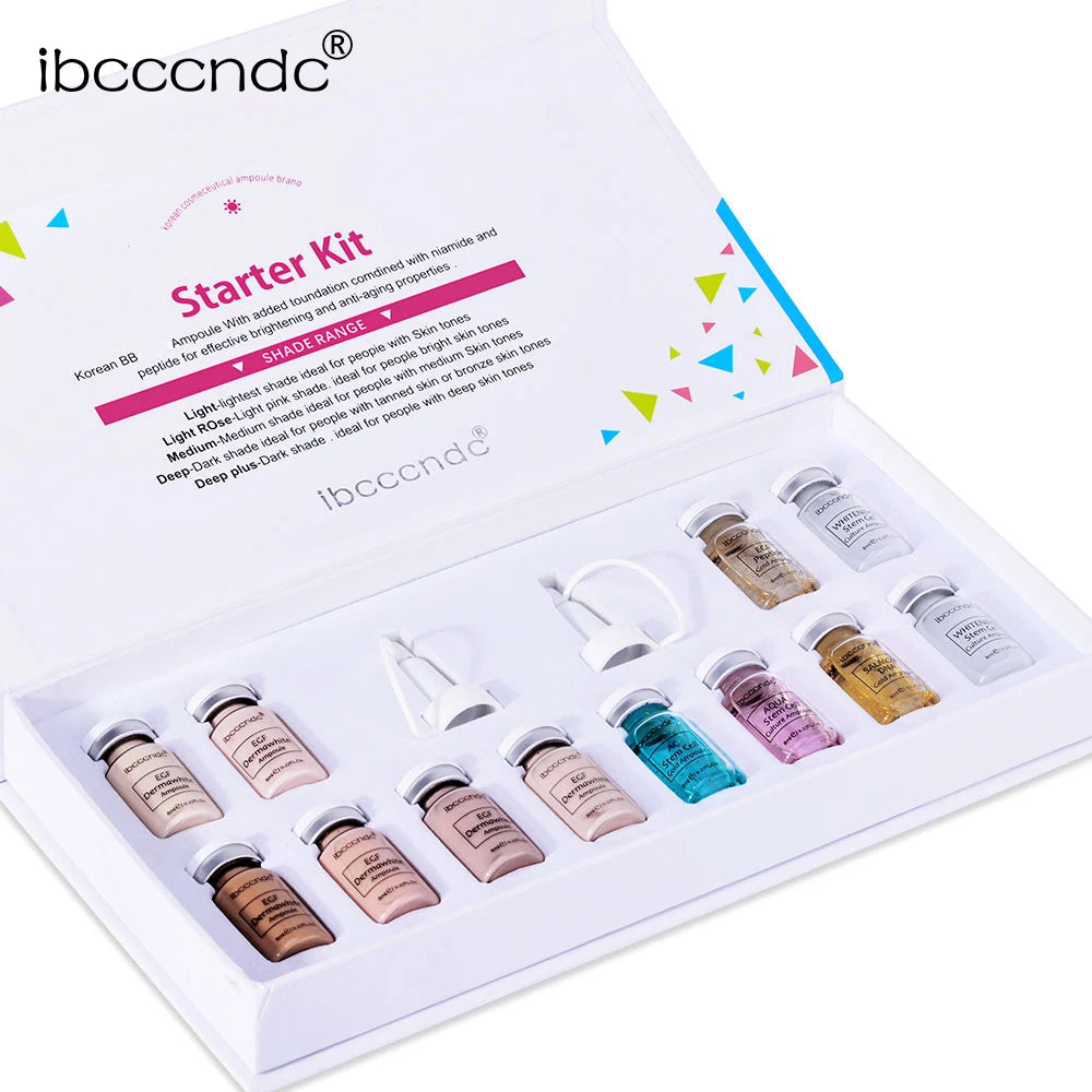 BB Glow Anfänger-Kit, Serum mit Niacinamid/Peptiden NOOR08