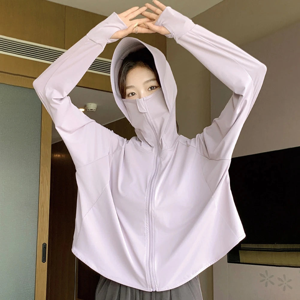Lässiges Langarmshirt Dunkelgrau – Eisseide Sonnenschutz T-Shirt für den Frühling NOOR08