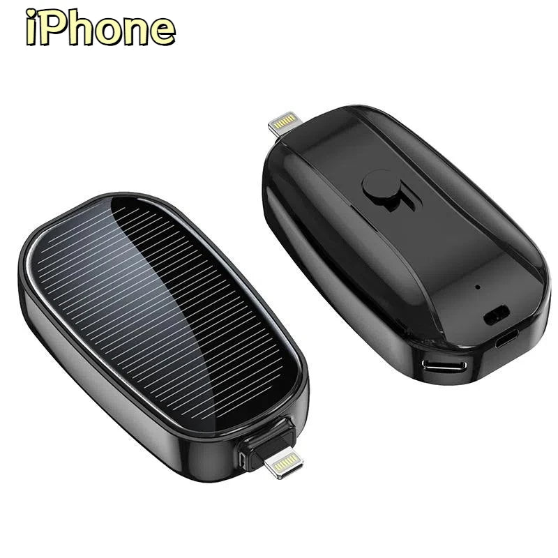 Solar Mini Powerbank Schlüsselanhänger, 1200mAh NOOR08