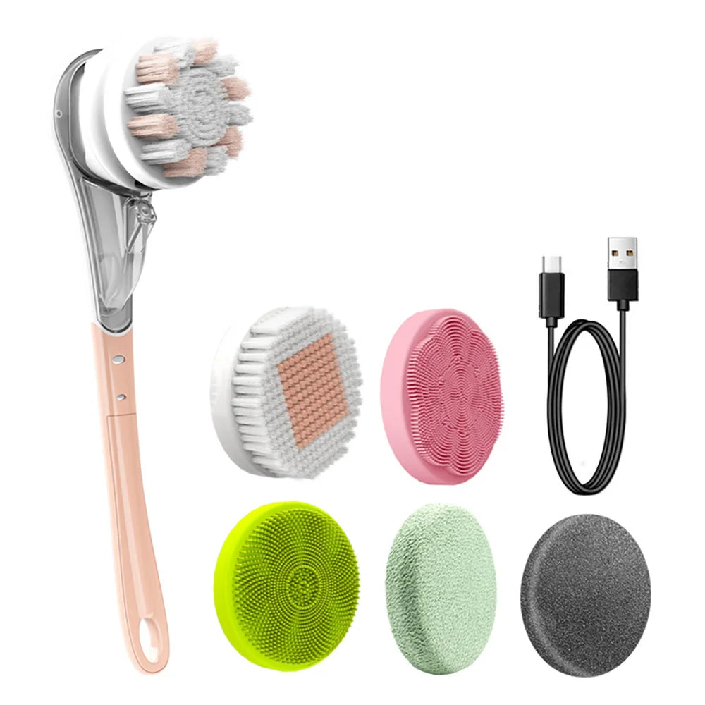 Elektrische Badebürste, Rückenpeeling, Valentinstagsgeschenk NOOR08