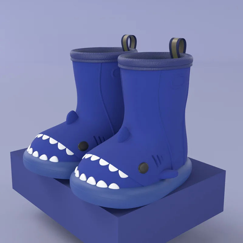 Haifisch-Gummistiefel für Jungen & Mädchen | Der Hingucker im Regen NOOR08