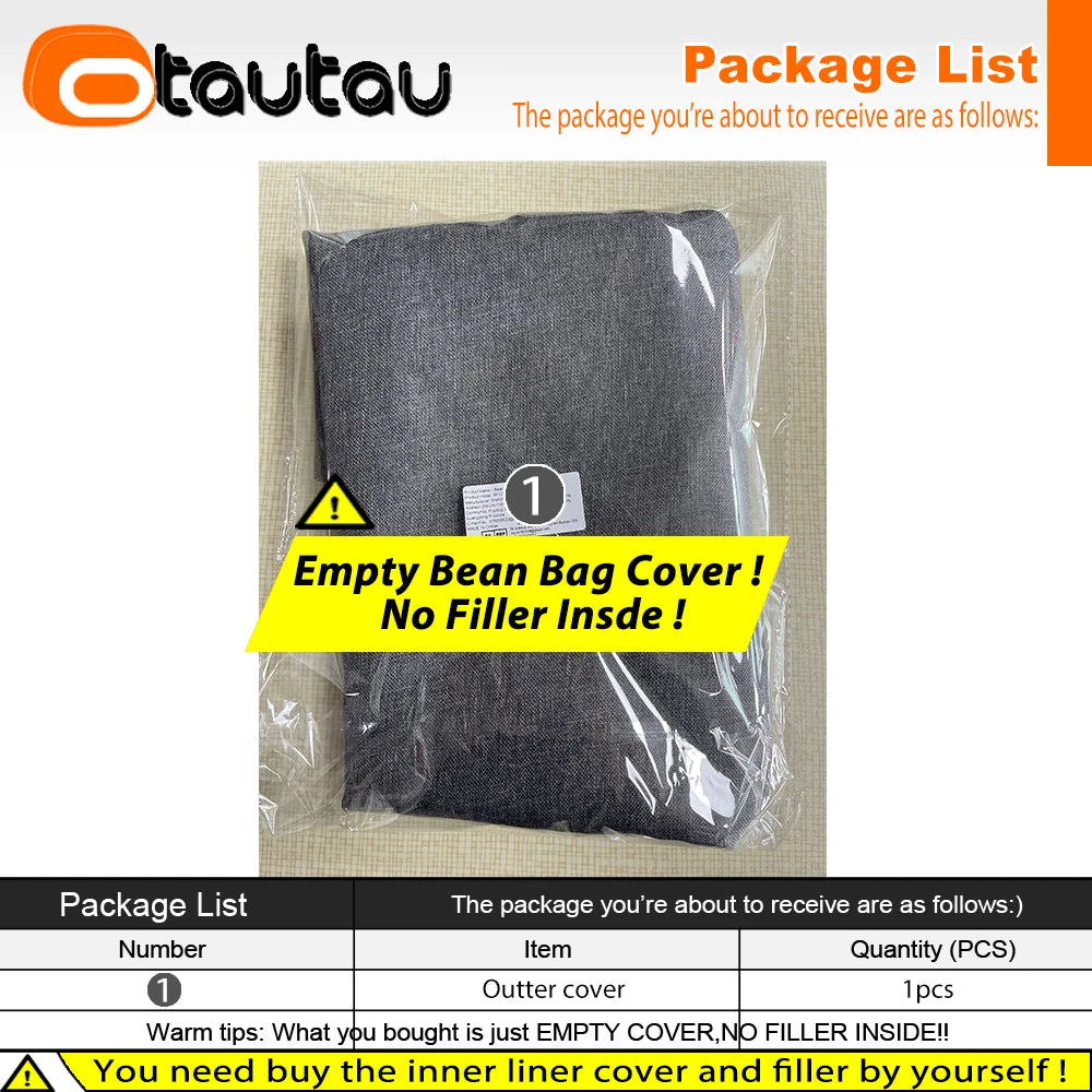 Bean Bag Cover SF396 (Outdoor Oxford) – Robuster Sitzsackbezug für drinnen & draußen NOOR08