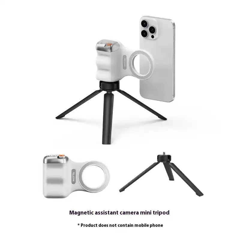 TELESIN Magnetischer Kameragriff mit Bluetooth Fernauslöser NOOR08