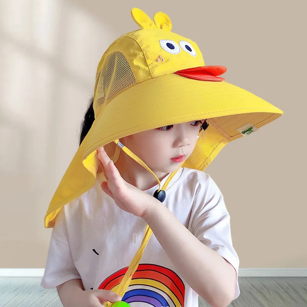 Kinder Sonnenhut mit breiter Krempe | UV-Schutz für Babys NOOR08