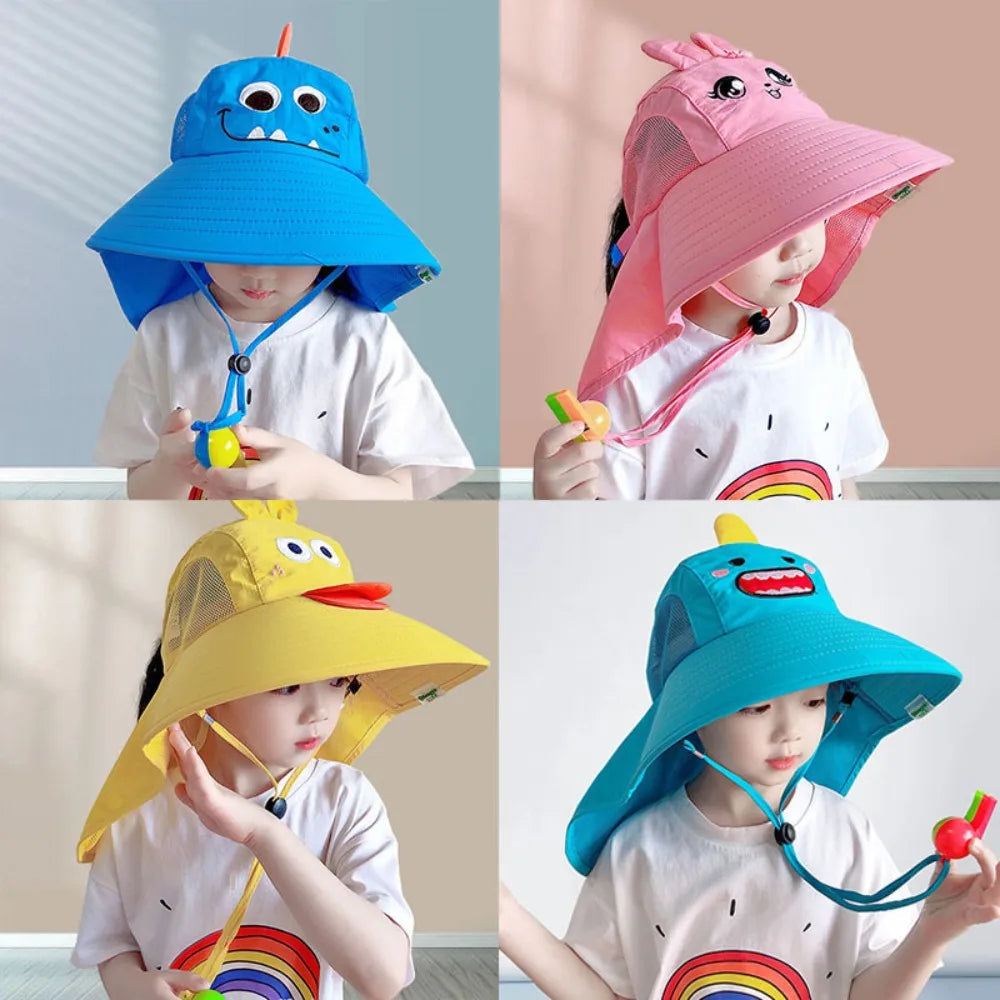 Kinder Sonnenhut mit breiter Krempe | UV-Schutz für Babys NOOR08