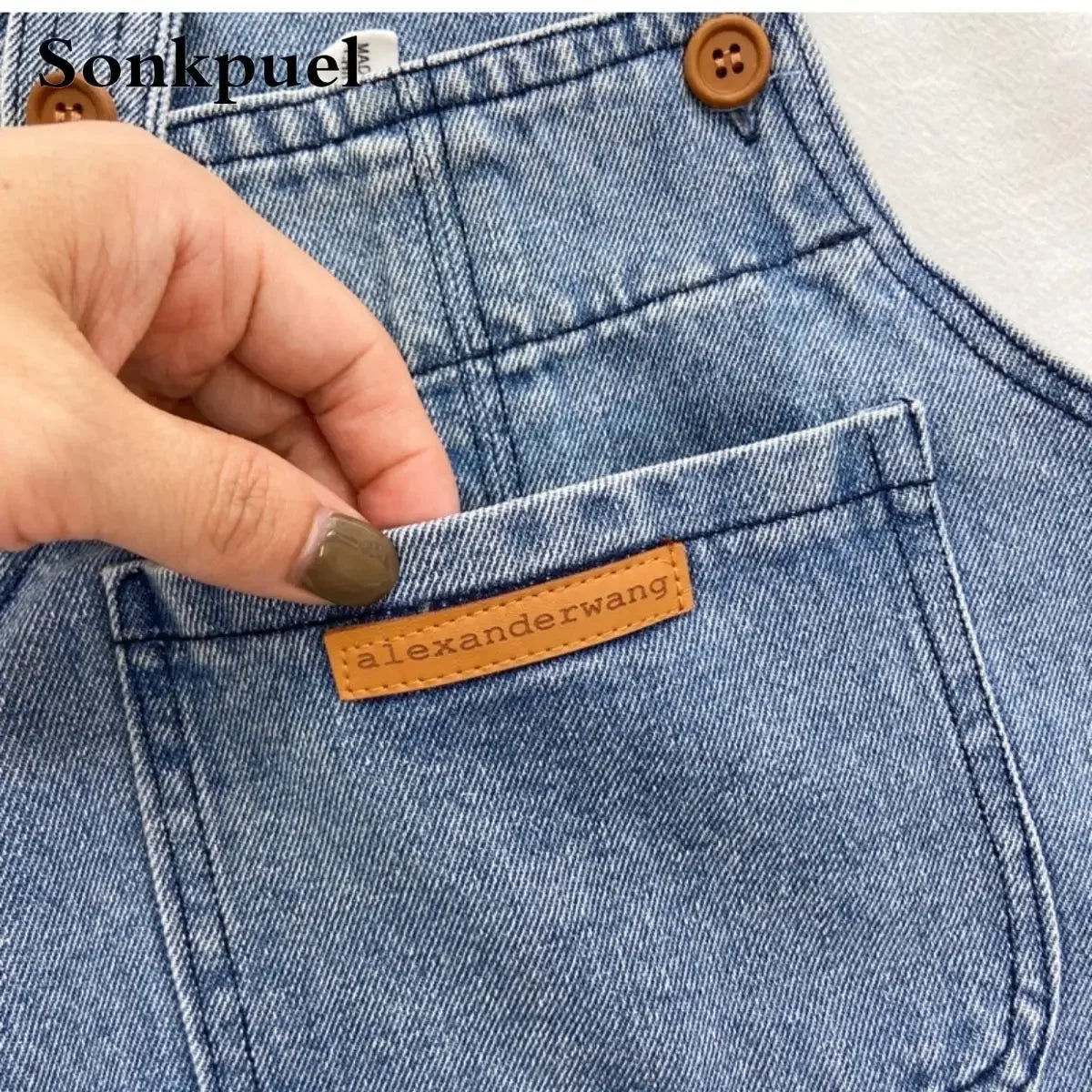 Kinder-Latzhose, Jungen-Hose, neue Baby-Jeans, Frühling & Herbst NOOR08