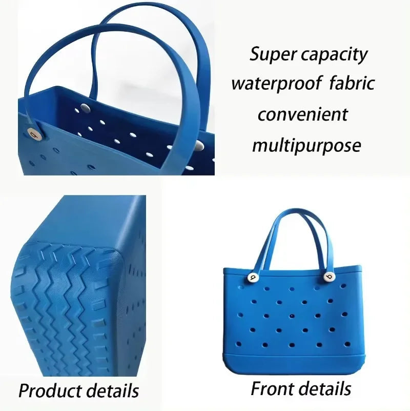 Wasserdichte EVA-Strandtasche, Picknickkorb, Reisetasche NOOR08