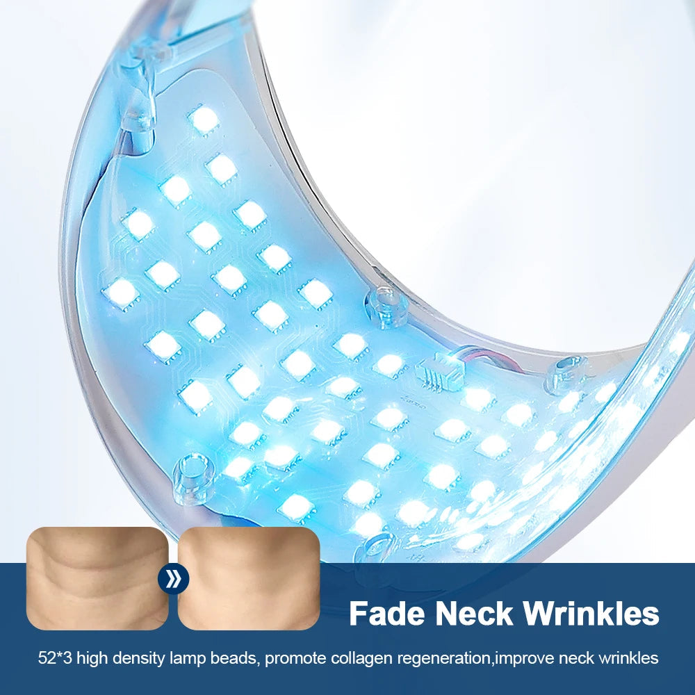 Hals-LED-Maske, 7 Farben, Anti-Falten, Hautstraffung NOOR08
