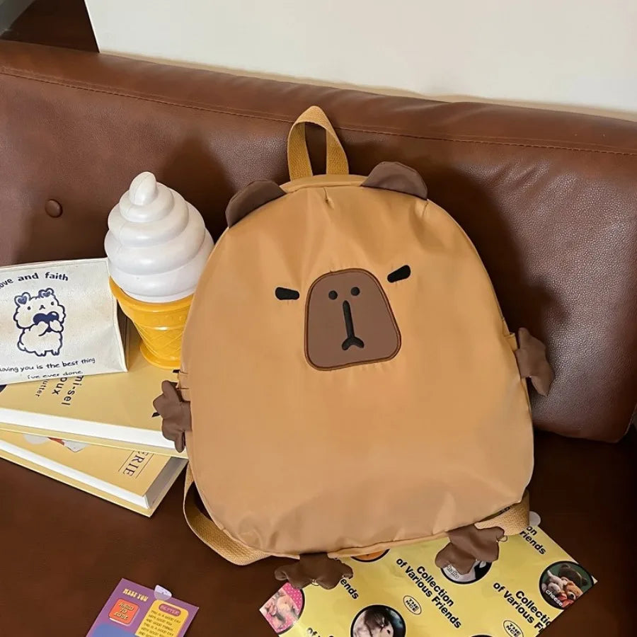 Kawaii Capybara Rucksack Kinder Laptop Schultasche NOOR08