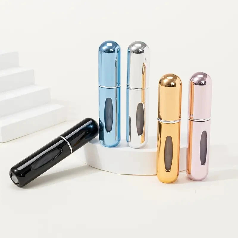 5/10 Stück 5ml Mini Nachfüllbare Parfüm Sprühflasche Reise NOOR08