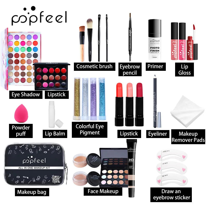 25-teiliges Make-up-Set, All-in-One, koreanische Kosmetik NOOR08